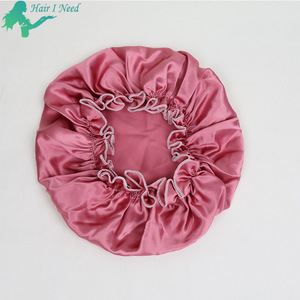 silk night cap satin bonnets sleep hair cap for hair care