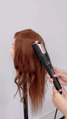 Unique Rotating Ceramic Hair Curler Automatic Curling Iron