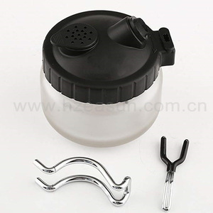 Waste glass pot airbrush 304ml capacity cleaning pot Beauty airbrush tool