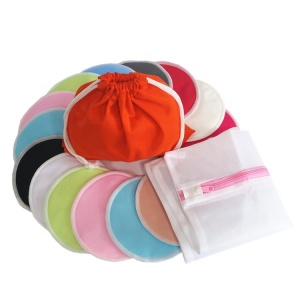 Waterproof bamboo breast washable pads milk pad