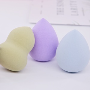 Wholesale better Latex Free velvet  private label makeup sponge puff