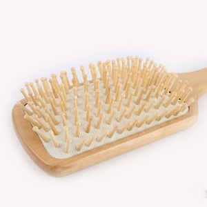 Wooden Comb Natural Peach Wood Antistatic Massage Health Care Combs High Quality Hair Brush Combs