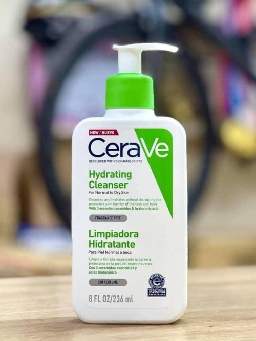 CeraVe Hydrating Facial Cleanser for Normal to Dry Skin