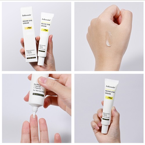 Lakerain Probiotic Peptide Eye Cream, Gentle Hydrating Eye Serum Cream, Revitalize & Nourish Eye Area, Reduce Dryness for All Skin Types