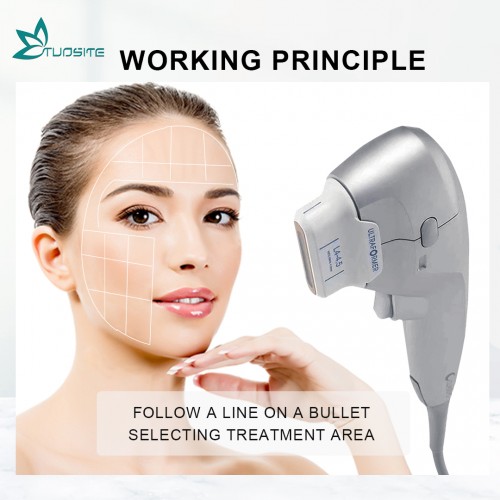 Skin Rejuvenation Face Lifting 7D Ultra Wrinkle Removal Machine with 30000 Shots