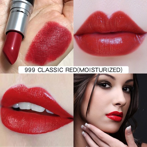 New matte lipstick high-quality metal tube bullet lipstick lipstick waterproof long lasting red lipstick makeup lips cosmetics