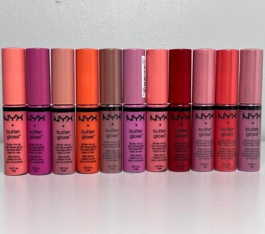NYX PROFESSIONAL MAKEUP Butter Gloss, Non-Sticky Lip Gloss - Eclair
