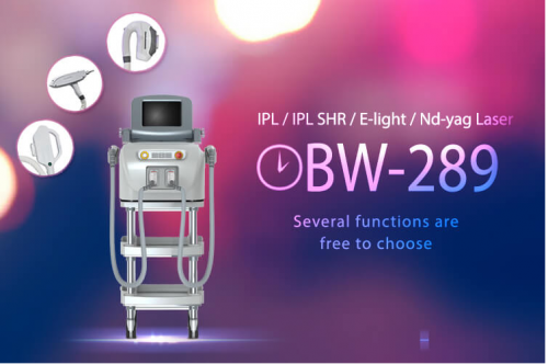 2019 New 2 in 1 SHR/IPL+ Nd Yag Laser Multifunctional Machine