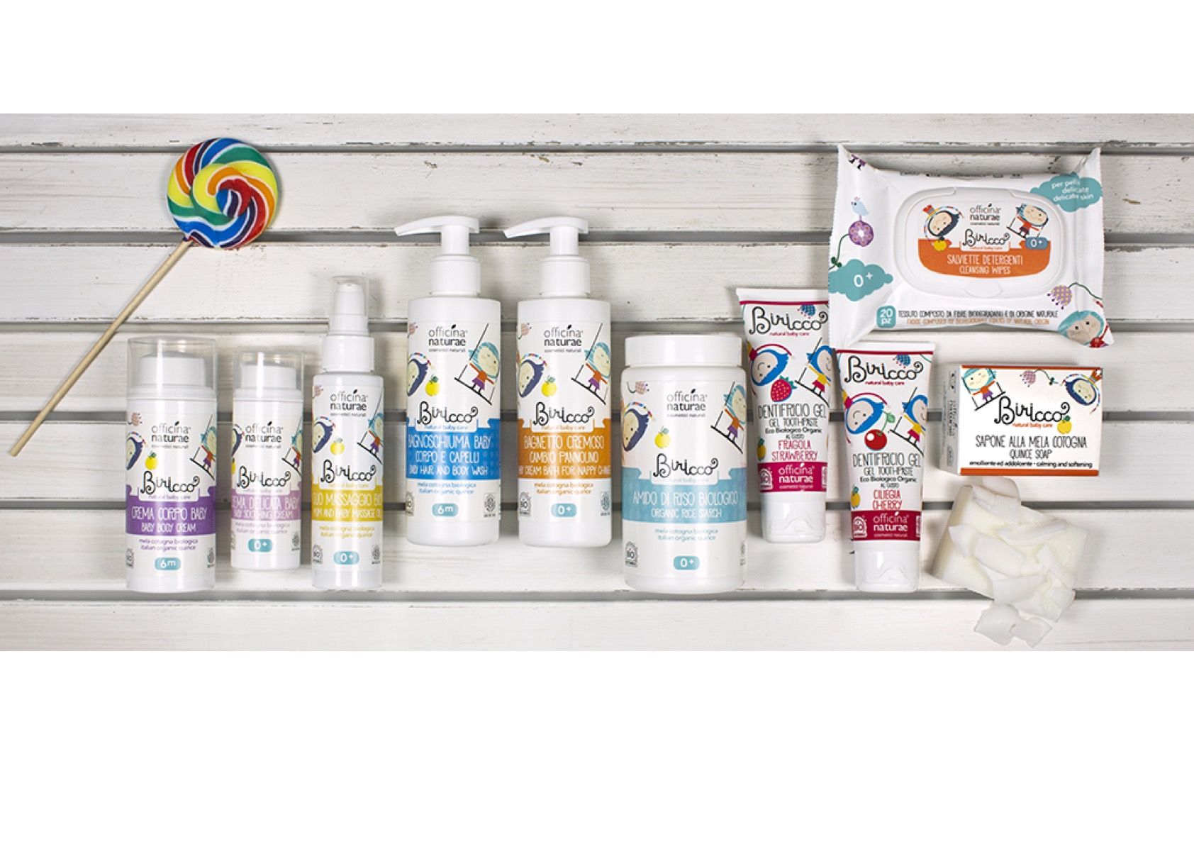 Natural Organic Cosmetics for Children BIRICCO CO.SO.