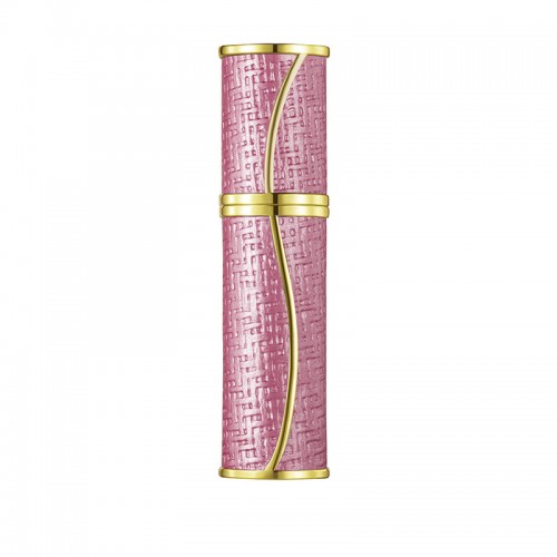 Luxury Genuine Leather 5ML Bottom Refill Pocket Travel Perfume Spray Bottle