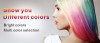 Mefapo natural hair color dye spray oem