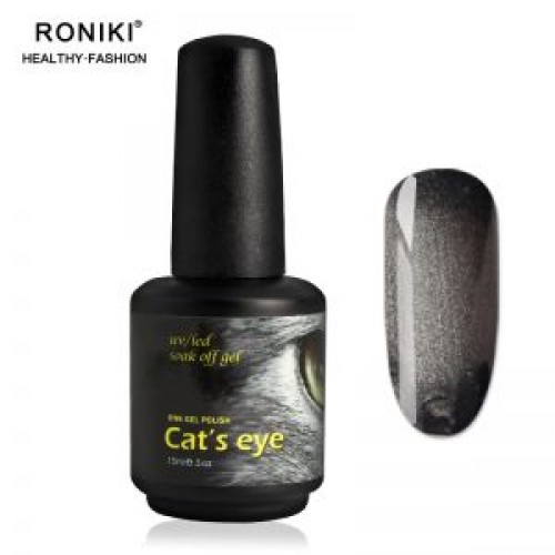 RONIKI Amber Cat Eye Gel Polish,Cat Eye Gel,Led Cat Eye Gel