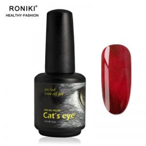 RONIKI Amber Cat Eye Gel Polish,Cat Eye Gel,Led Cat Eye Gel