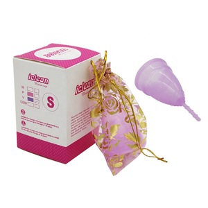 100% Safe & Soft Silicone Menstrual Cup Medical Cup for Woman