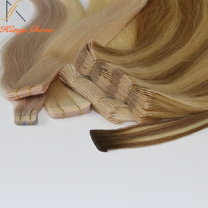 100% virgin human hair,Double Side Tape Remy Hair Extensions