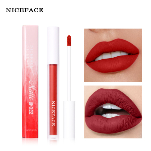 12 Colors Makeup Matte Lip Gloss Women Lips Maquiagem Make up Cosmetics Mate Batom Lip Stick Lipgloss