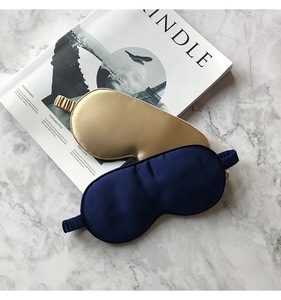 2019 Comfortable eye mask health care soft custom silk eyemask sleep eye mask