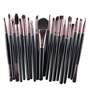 20pcs Amazon your own brand organic oem novelty personalized foundation kabuki make-up cosmetic set make up makeup brush