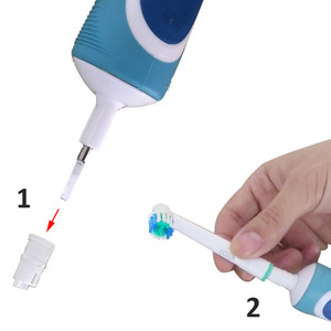 4pcs/set hygiene rotary electric toothbrush heads replacement for brand oral toothbrush