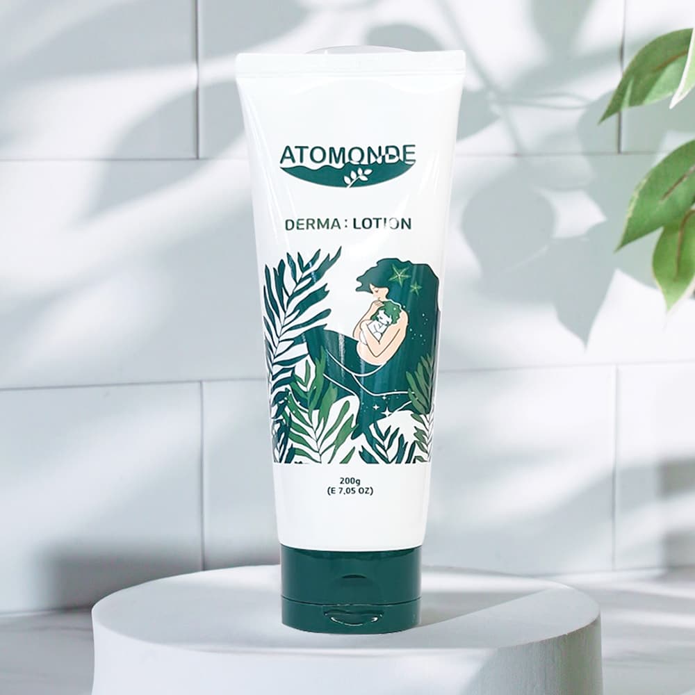 Atomonde Derma Lotion 200g Baby Hypoallergenic Face &amp; Body Moisturizer Family Care Allergy Friendly