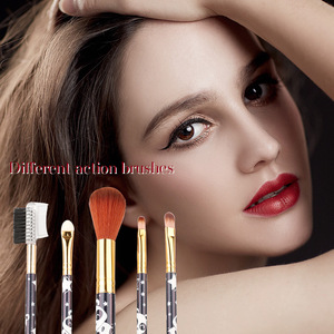 Beauty Tool 5pcs New Custom Logo Professional Make Up Tools Makeup Brush Kit