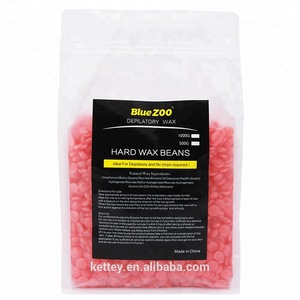 Bluezoo Top quality 10 flavors 1KG hard wax beans for hair removal depilatory wax