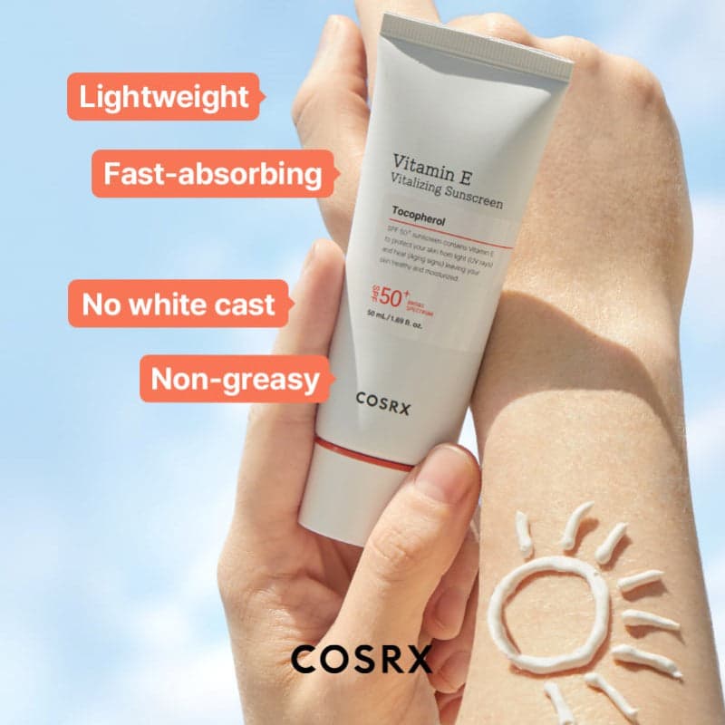 COSRX Vitamin E Vitalizing Sunscreen SPF 50+