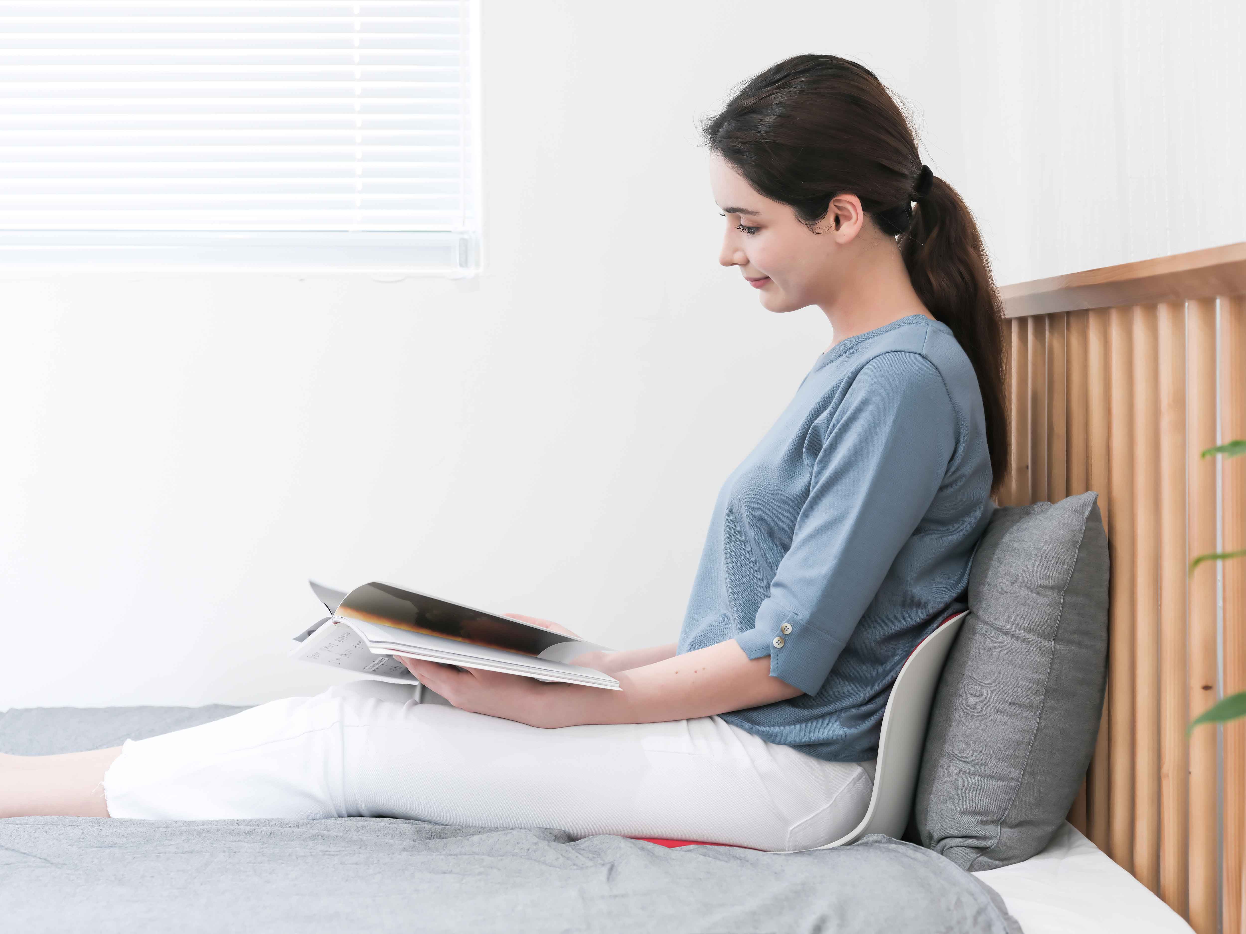 Curble Wider_Grey, Personal health care product the lower back for lumbar support