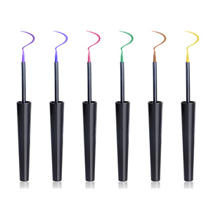 Custom Low Moq Best Waterproof Matte Color Eyeliner Glitter Liquid Eyeliner