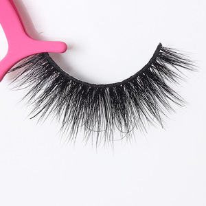Custom package mink lashes 3D false eyelashes