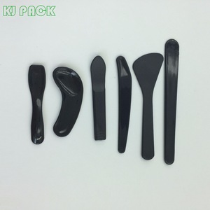 disposable spatula black cosmetic mask cream cosmetic spatula for makeup tools