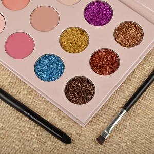 Diy Luxury High Pigment Makeup Palletes Eyeshadow Palette Custom Logo Cruelty Free Eyeshadow Palette