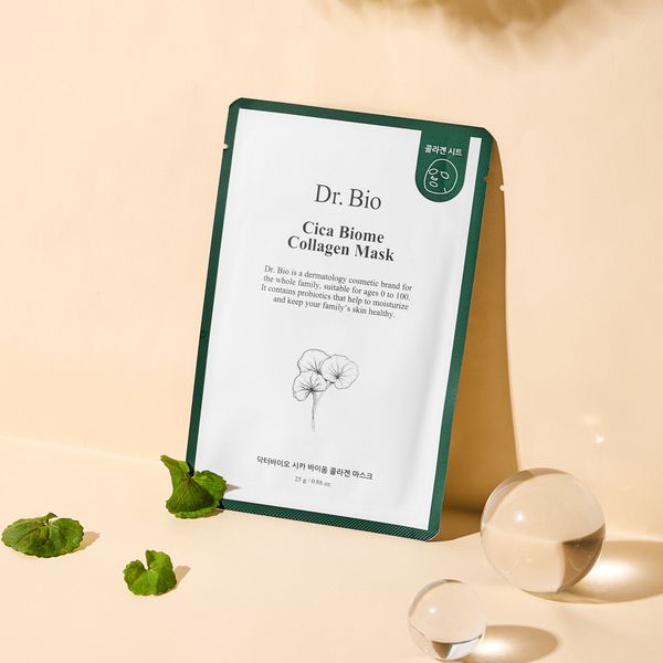 Dr. Bio Cica Biome Collagen Mask (5ps)
