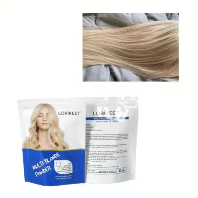 Dust Free Blue Volume Powder Matte Professional Different Color Hair Coloring Powder