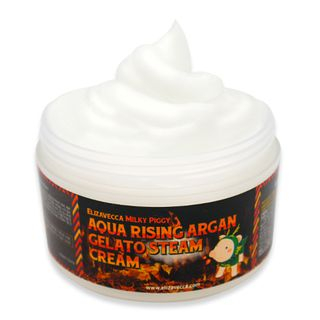 (elizavecca) Milky Piggy Aqua Rising Argan Gelato Steam Cream 100g
