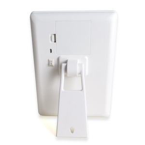 Factory ABS dimmable tabletop facial led lighted vanity makeup mirror with bulb