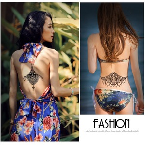 Fashionable Waterproof Unique Design Temporary Body Art Tattoo Sticker