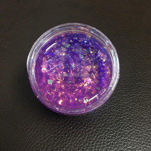 Festival Cosmetic Chunky Glitter Flakes Gel holographic Face & Body Peel off Chunky Glitter with glue