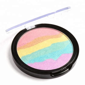 Focallure Hottest Products Whitening Brighten Bronzer Rainbow Makeup Pressed Powder Highlighter Glow Kit