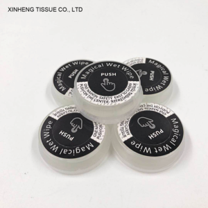 Functional Push Clean Wet Wipes With Customized Logo