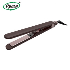 High Quality Hair Straightener Flat Iron Ceramic with Lockable Switch