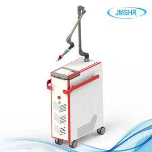 high technology vertical changeable frequency Q switch nd yag laser tattoo removal machine 1064nm 532nm wavelength