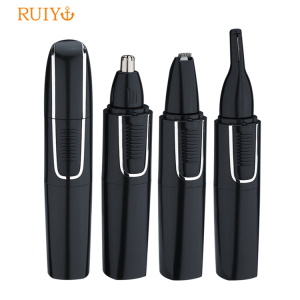 Home Cordless Rechargeable IPX4 Nose Ear and Eyebrow Hair Trimmer 3 in 1