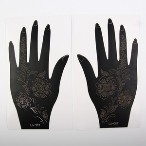 India Type Airbrush Henna Sticker Henna Tattoo Stencil