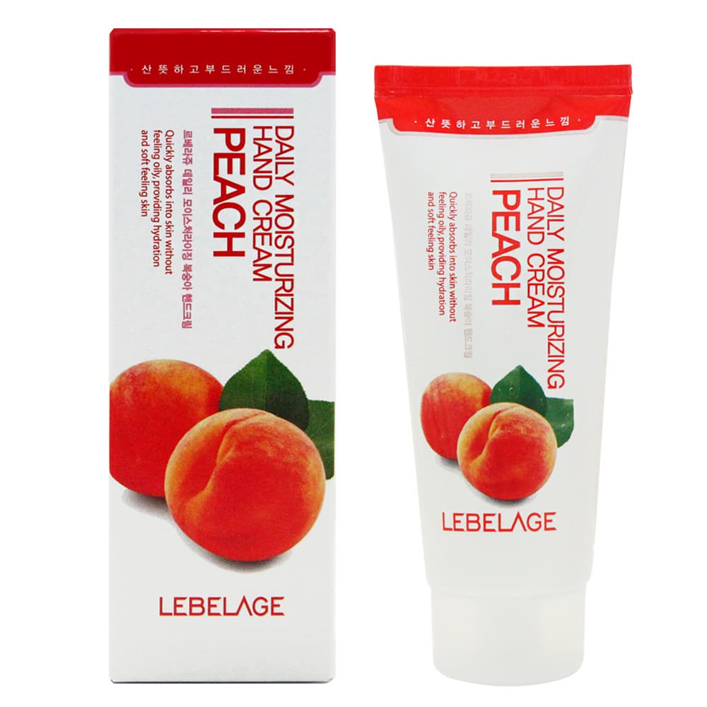 LEBELAGE DAILY MOISTURIZING PEACH HAND CREAM