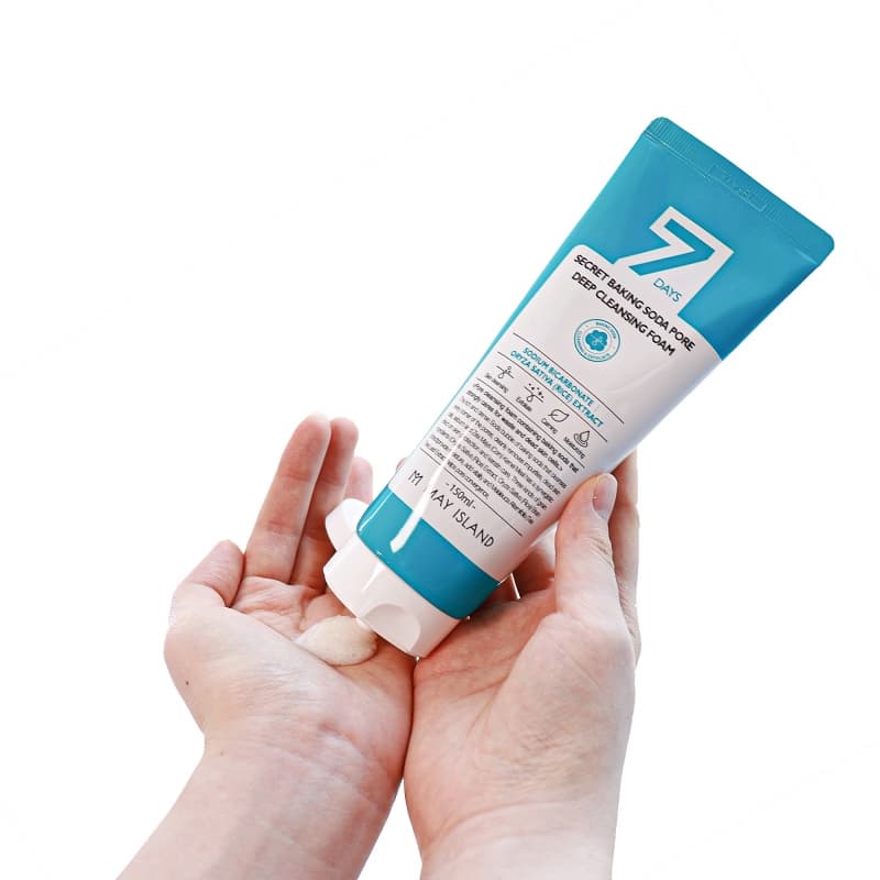 [MAY ISLAND]7DAYS SECRET BAKING SODA PORE DEEP CLEANSING FOAM  30ml / 150ml