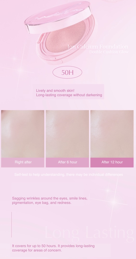 [Miba] Ion Calcium Foundation Double Cushion Glow (No. 21/23) 
