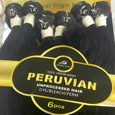 Mink Brazilian Raw Human Hair Weave Bundles Human Hair in Packet