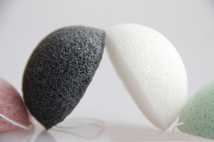 Natural Facial Cleaning Konjac Sponge Cosmetic Puff For Promotion