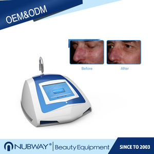 No down time beauty treatment vascular 635nm infrared ray 980 nm laser for vascular spider vein / skin tag removal